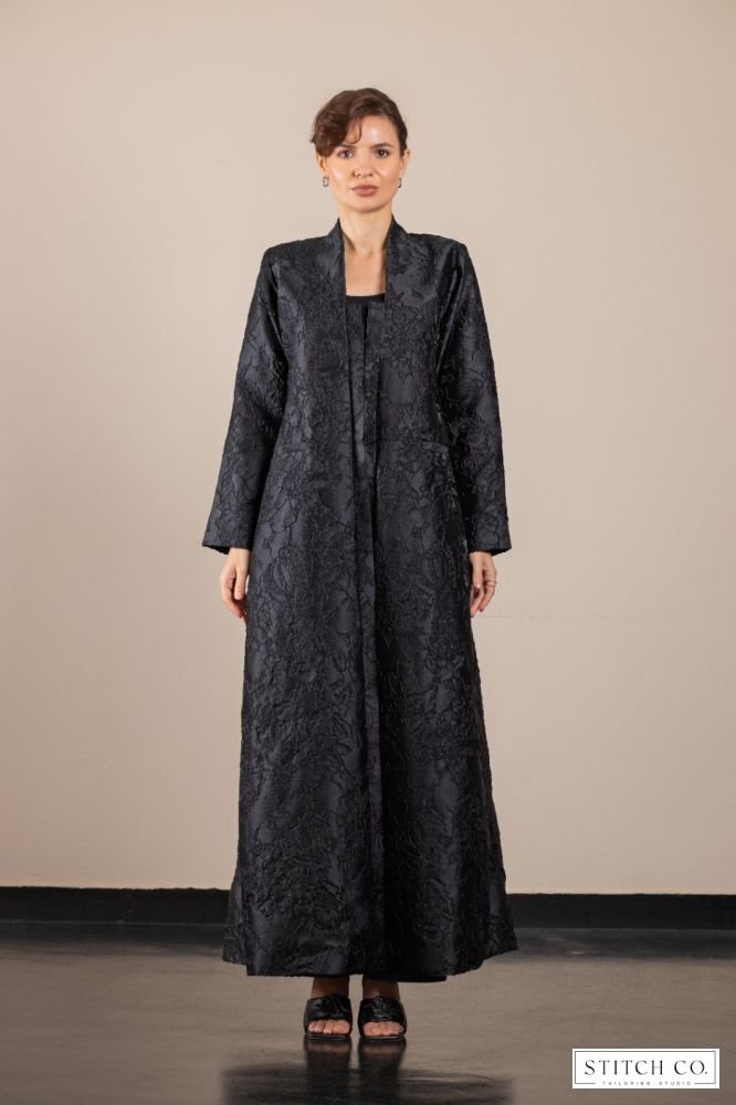 BLACK ABAYA DARK TONES